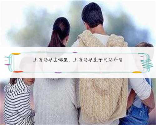 上海助孕去哪里，上海助孕生子网站介绍